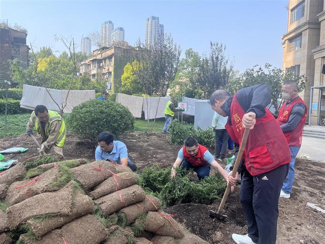 必一体育下载武汉市青山区园林绿化队携手社区共建“共享花园”(图2)